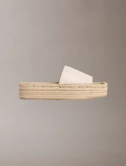Calvin Klein Ebeth - Plateau-Espadrilles-Slippers^Damen High Heels|SandalenFrisch Eingetroffen