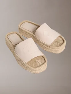 Calvin Klein Ebeth - Plateau-Espadrilles-Slippers^Damen High Heels|SandalenFrisch Eingetroffen