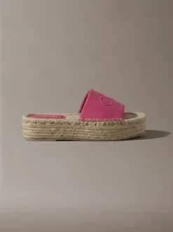 Calvin Klein Ebeth - Plateau-Espadrilles-Slippers^Damen High Heels|SandalenFrisch Eingetroffen