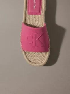 Calvin Klein Ebeth - Plateau-Espadrilles-Slippers^Damen High Heels|SandalenFrisch Eingetroffen