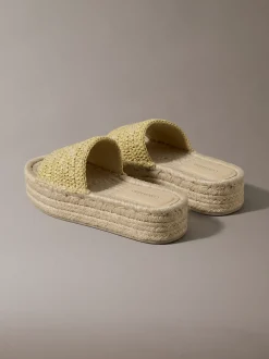 Calvin Klein Ebeth - Plateau-Espadrilles-Slippers^Damen High Heels|SandalenFrisch Eingetroffen