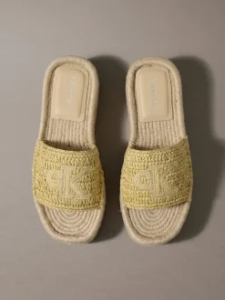 Calvin Klein Ebeth - Plateau-Espadrilles-Slippers^Damen High Heels|SandalenFrisch Eingetroffen