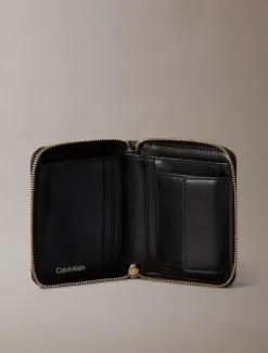 Calvin Klein Eckiges RFID-Logo-Portemonnaie mit Rundum-Reißverschluss^Damen Geldbörsen & Etuis