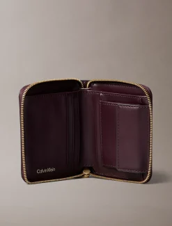 Calvin Klein Eckiges RFID-Logo-Portemonnaie mit Rundum-Reißverschluss^Damen Geldbörsen & Etuis