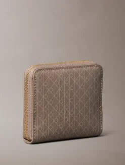 Calvin Klein Eckiges RFID-Logo-Portemonnaie mit Rundum-Reißverschluss^Damen Geldbörsen & Etuis