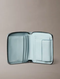 Calvin Klein Eckiges RFID-Logo-Portemonnaie mit Rundum-Reißverschluss^Damen Geldbörsen & Etuis