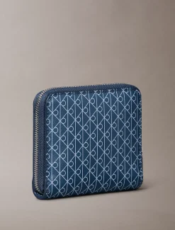 Calvin Klein Eckiges RFID-Logo-Portemonnaie mit Rundum-Reißverschluss^Damen Geldbörsen & Etuis