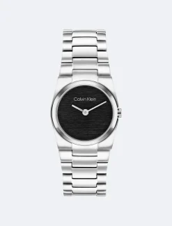 Calvin Klein Edelstahl-Armbanduhr^Damen Uhren & Schmuck