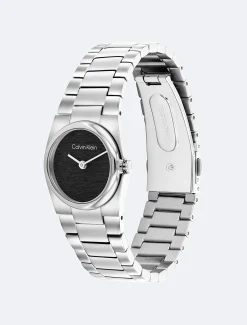 Calvin Klein Edelstahl-Armbanduhr^Damen Uhren & Schmuck