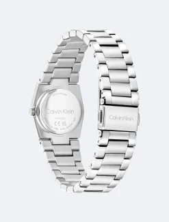 Calvin Klein Edelstahl-Armbanduhr^Damen Uhren & Schmuck