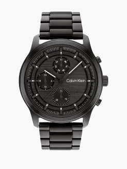 Calvin Klein Einfarbige Multifunktionsuhr^Herren Uhren & Schmuck