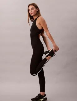 Calvin Klein Einteiliger Performance-Ganzkörper-Bodysuit^Damen Sport Leggings|Hosen & Shorts