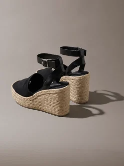 Calvin Klein Elisabeth - Espadrilles-Wedges^Damen SandalenFrisch Eingetroffen