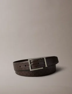 Calvin Klein Emblem-Logo-Gürtel zum Wenden^Herren Gürtel