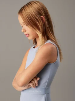 Calvin Klein Eng geschnittenes, ärmelloses Kleid aus Milano-Jersey^Kinder Kleider & Röcke|Kleidung