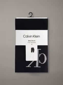 Calvin Klein Enge Shorts mit Logo-Bund^Damen Socken & Strumpfhosen|Socken & Strumpfhosen