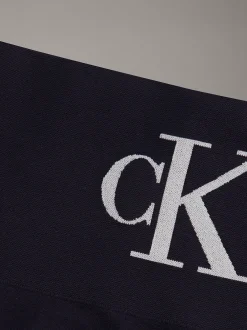 Calvin Klein Enge Shorts mit Logo-Bund^Damen Socken & Strumpfhosen|Socken & Strumpfhosen