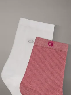 Calvin Klein 2er Pack Socken mit weicher Struktur^Damen Socken & Strumpfhosen|Socken & Strumpfhosen