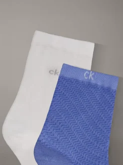 Calvin Klein 2er Pack Socken mit weicher Struktur^Damen Socken & Strumpfhosen|Socken & Strumpfhosen