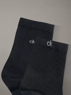 Calvin Klein 2er Pack Socken mit weicher Struktur^Damen Socken & Strumpfhosen|Socken & Strumpfhosen