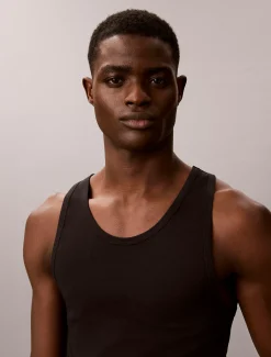 Calvin Klein 3er Pack Tanktops - Cotton Stretch Blend^Herren Nachtwäsche & LoungewearFrisch Eingetroffen