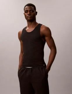 Calvin Klein 3er Pack Tanktops - Cotton Stretch Blend^Herren Nachtwäsche & LoungewearFrisch Eingetroffen