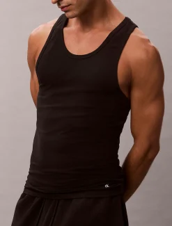 Calvin Klein 3er Pack Tanktops - Cotton Stretch Blend^Herren Nachtwäsche & LoungewearFrisch Eingetroffen