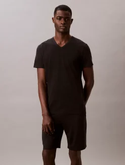 Calvin Klein 3er Pack T-Shirts mit V-Ausschnitt- Cotton Stretch Blend^Herren Nachtwäsche & LoungewearFrisch Eingetroffen