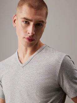 Calvin Klein 3er Pack T-Shirts mit V-Ausschnitt- Cotton Stretch Blend^Herren Nachtwäsche & LoungewearFrisch Eingetroffen