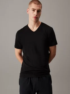 Calvin Klein 3er Pack T-Shirts mit V-Ausschnitt- Cotton Stretch Blend^Herren Nachtwäsche & LoungewearFrisch Eingetroffen