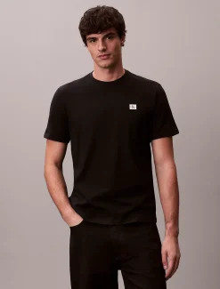 Calvin Klein 2er-Pack Badge-T-Shirt aus Baumwolle^Herren T-shirts