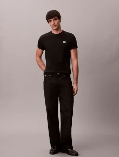 Calvin Klein 2er-Pack Badge-T-Shirt aus Baumwolle^Herren T-shirts