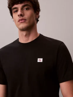 Calvin Klein 2er-Pack Badge-T-Shirt aus Baumwolle^Herren T-shirts