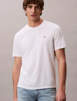Calvin Klein 2er-Pack Badge-T-Shirt aus Baumwolle^Herren T-shirts