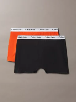 Calvin Klein 2er-Pack Boxershorts für Jungen - Icon Cotton Stretch^Kinder Unterwäsche|Unterwäsche