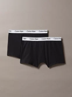 Calvin Klein 2er-Pack Boxershorts für Jungen - Icon Cotton Stretch^Kinder Unterwäsche|Unterwäsche