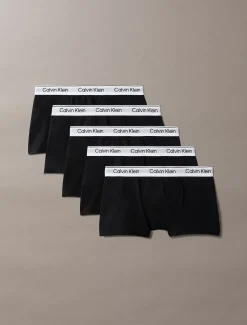 Calvin Klein 5er-Pack Boxershorts für Jungen - Icon Cotton Stretch^Kinder Unterwäsche|Unterwäsche