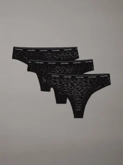 Calvin Klein 3er-Pack Brazilian Slip - Icon Lace^Damen Multipacks|Unterhosen