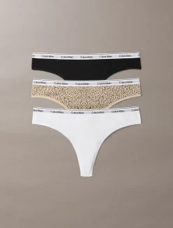 Calvin Klein 3er-Pack Brazilian Slips - Icon Logo^Damen Multipacks|Unterhosen