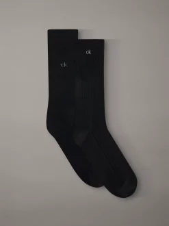 Calvin Klein 2er-Pack Crew-Socken aus weicher Baumwolle mit Waffelstruktur^Herren Socken|Socken