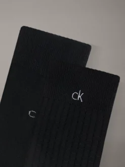 Calvin Klein 2er-Pack Crew-Socken aus weicher Baumwolle mit Waffelstruktur^Herren Socken|Socken