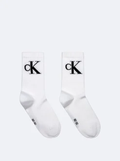 Calvin Klein 2er-Pack Crew-Socken aus weicher Stretch-Baumwolle^Damen Taschen & Accessoires|Socken & Strumpfhosen