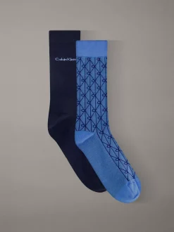 Calvin Klein 2er-Pack Crew-Socken aus weicher Stretch-Baumwolle^Herren Socken|Socken