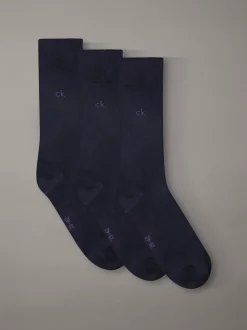 Calvin Klein 3er-Pack Crew-Socken aus weicher Stretch-Baumwolle^Herren Socken|Socken