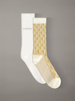 Calvin Klein 2er-Pack Crew-Socken aus weicher Stretch-Baumwolle^Herren Socken|Socken