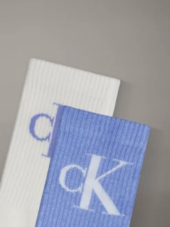 Calvin Klein 2er-Pack Crew-Socken aus weicher Stretch-Baumwolle^Damen Socken & Strumpfhosen|Socken & Strumpfhosen