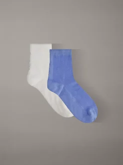 Calvin Klein 2er-Pack feuchtigkeitsableitende Mesh-Knöchelsocken^Damen Socken & Strumpfhosen|Socken & Strumpfhosen