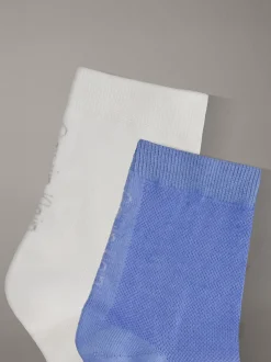 Calvin Klein 2er-Pack feuchtigkeitsableitende Mesh-Knöchelsocken^Damen Socken & Strumpfhosen|Socken & Strumpfhosen