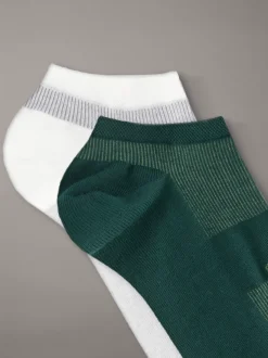 Calvin Klein 2er-Pack feuchtigkeitsableitende Sneaker-Socken^Herren Socken|Socken