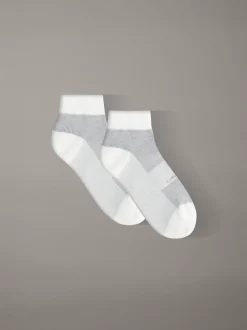 Calvin Klein 2er-Pack feuchtigkeitsableitende Knöchelsocken^Herren Socken|Socken